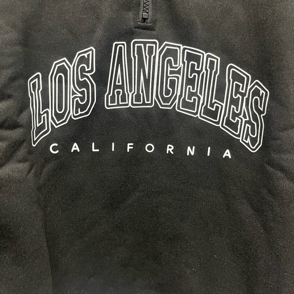 New Los Angeles Print Sweatshirt Top - Picture 3 of 4